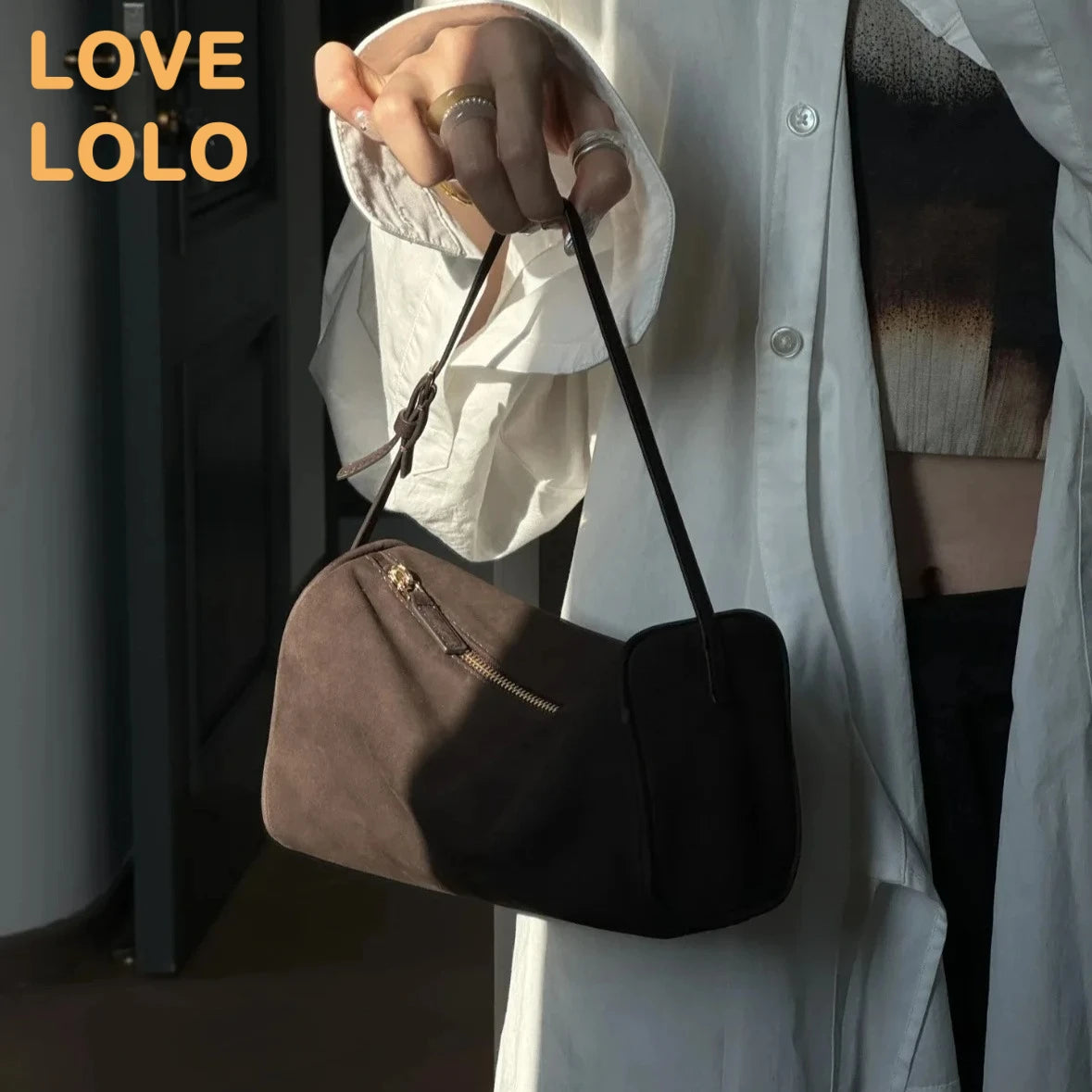 Cowhide Leather Vintage Crossbody Bag – Shop at OWNLUXE