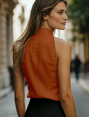 Women's Sleeveless Relaxed Fit Top | OWNLUXE