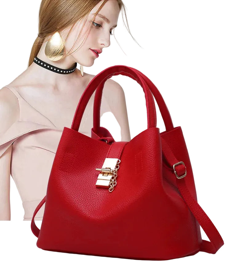 Women's Leather Crossbody Handbag – Luxury Designer Shoulder Bag