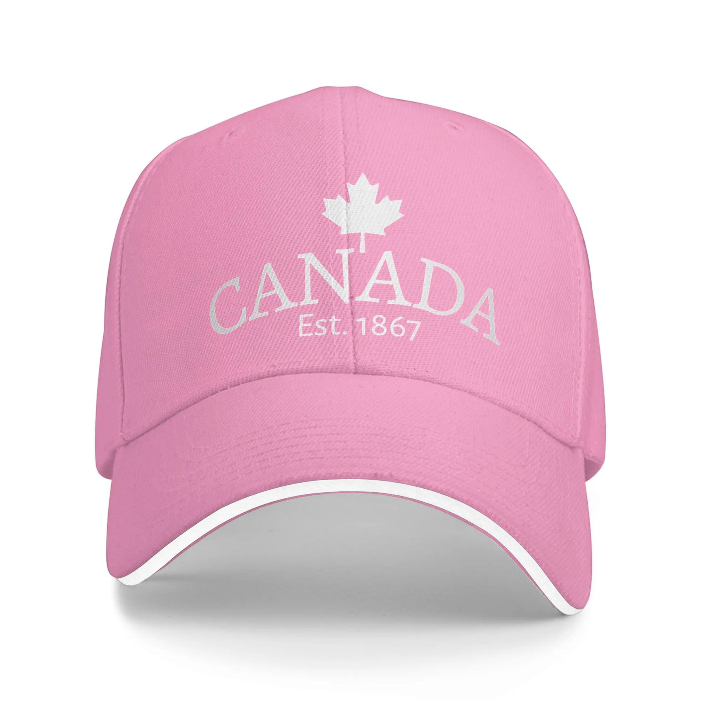 Canada Est. 1867 Maple Leaf Baseball Cap – Unisex Snapback Trucker Hat | OWNLUXE