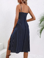 Floral Print Square-Neck Dress | OWNLUXE