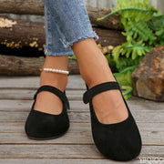 Women's Round Toe Retro Flats – Shop at OWNLUXE