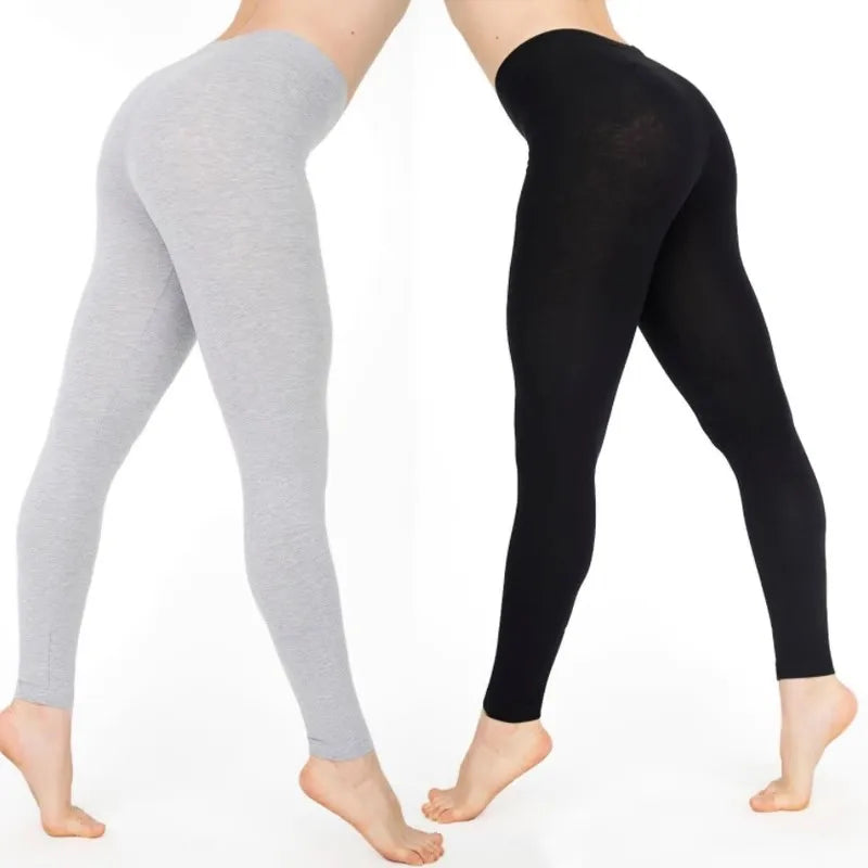 Shiny Elastic Leggings | OWNLUXE