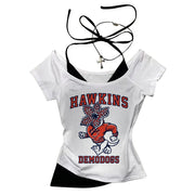 Hawkins Short-Sleeve Blouse | OWNLUXE