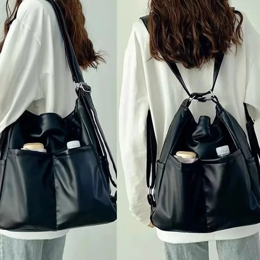 Waterproof PU Shoulder Bag – Compact, Versatile & Travel-Ready