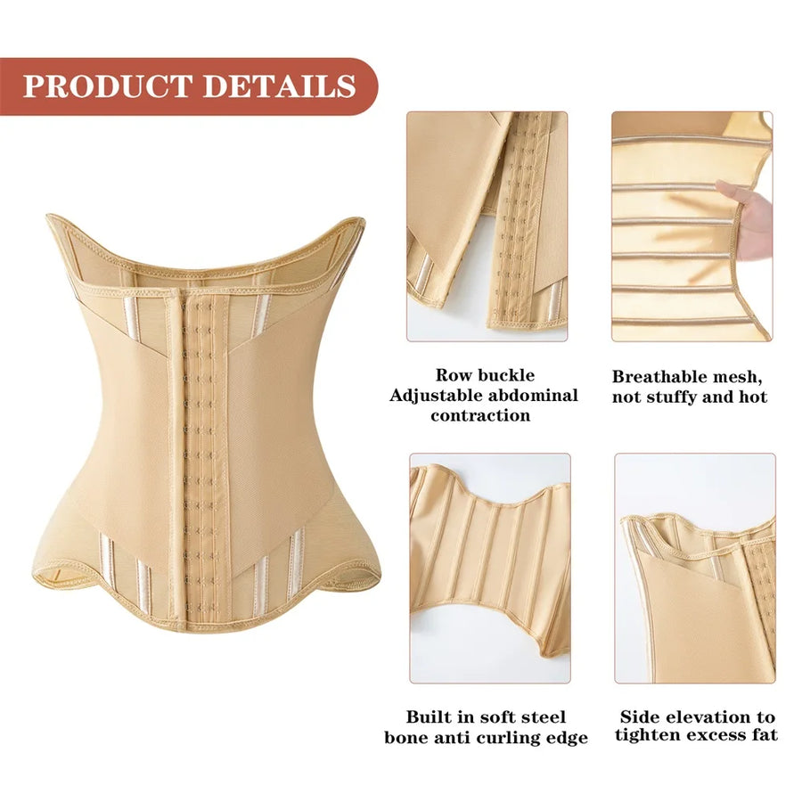 Steel-Bone Miiow Waist Trainer | OWNLUXE