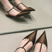 Women's Pointed Toe Low Heel Pumps – Shop at OWNLUXE
