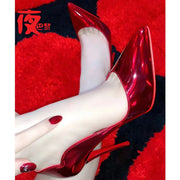 High-Heel High Heels (Black & Red) | OWNLUXE