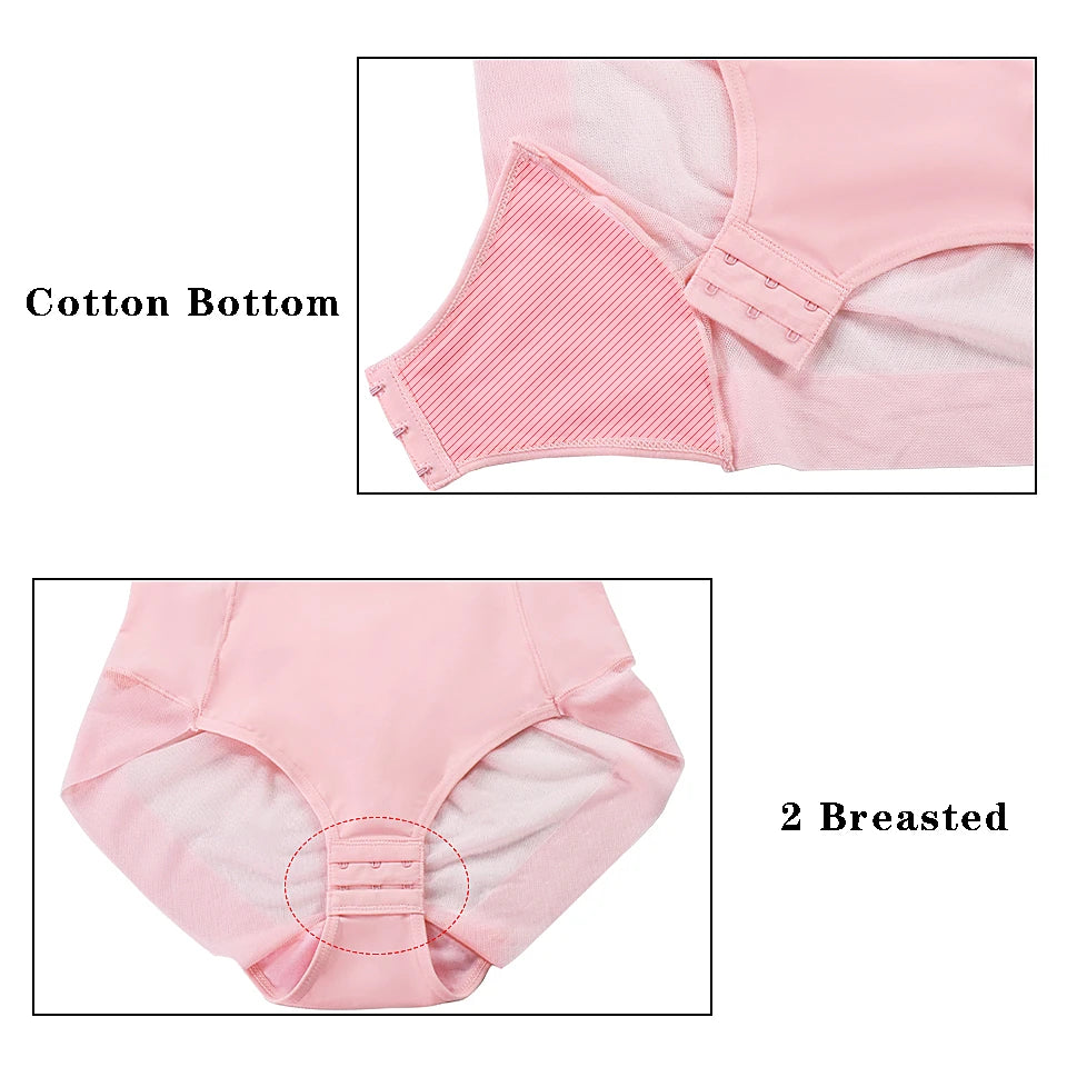 Medium Control Underwire Bodysuit Shaper with Cups