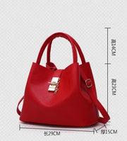 Women's Leather Crossbody Handbag – Luxury Designer Shoulder Bag
