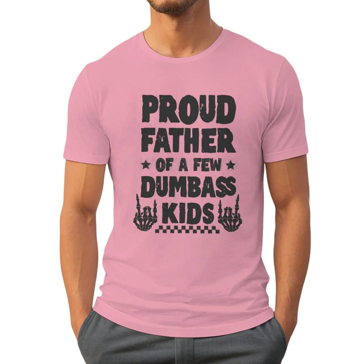 Father's Day T-shirt For Men Proud Father Fashion Casual | OWNLUXE