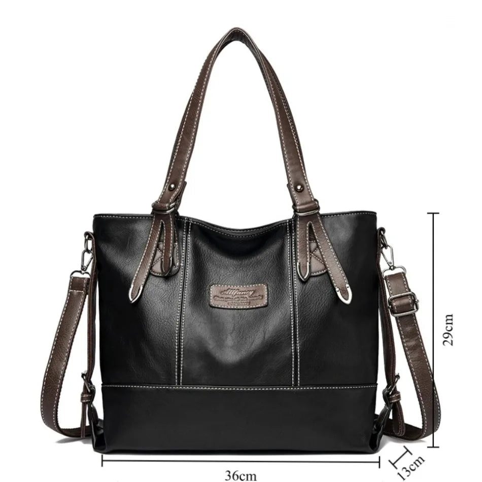 Four Arrows Luxury Handbag – Top Quality PU Leather Designer Shoulder Crossbody