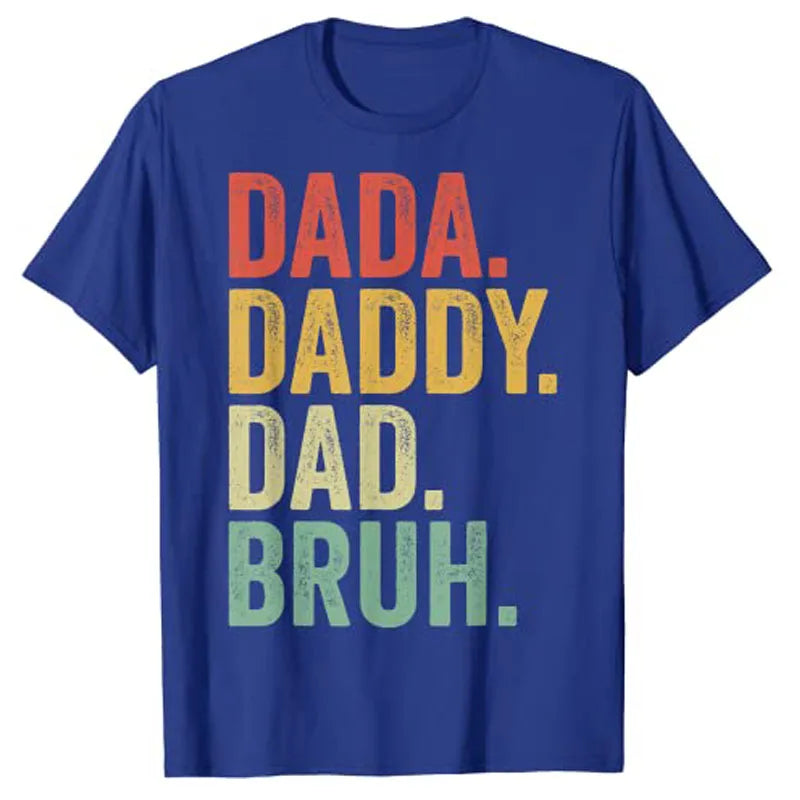 Dad Bruh Vintage Tee – Funny Father’s Day Shirt | T-shirt humoristique pour papa – Fête des Pères