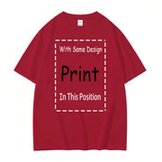Canada Maple Leaf Print Round Neck T-Shirt Women Casual Short Sleeve | OWNLUXE