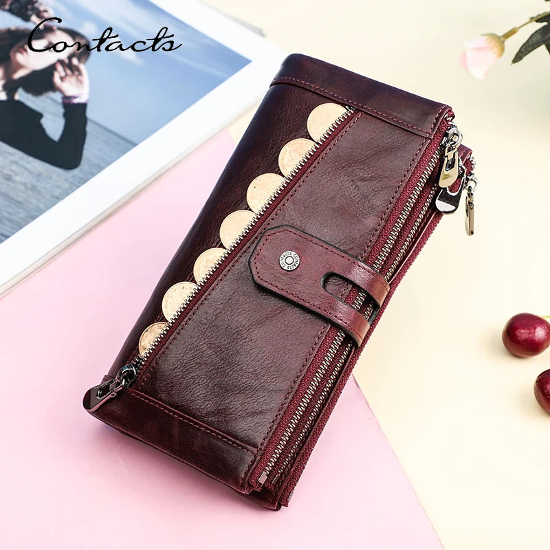 Genuine Leather Vintage Card Holder Wallet | OWNLUXE