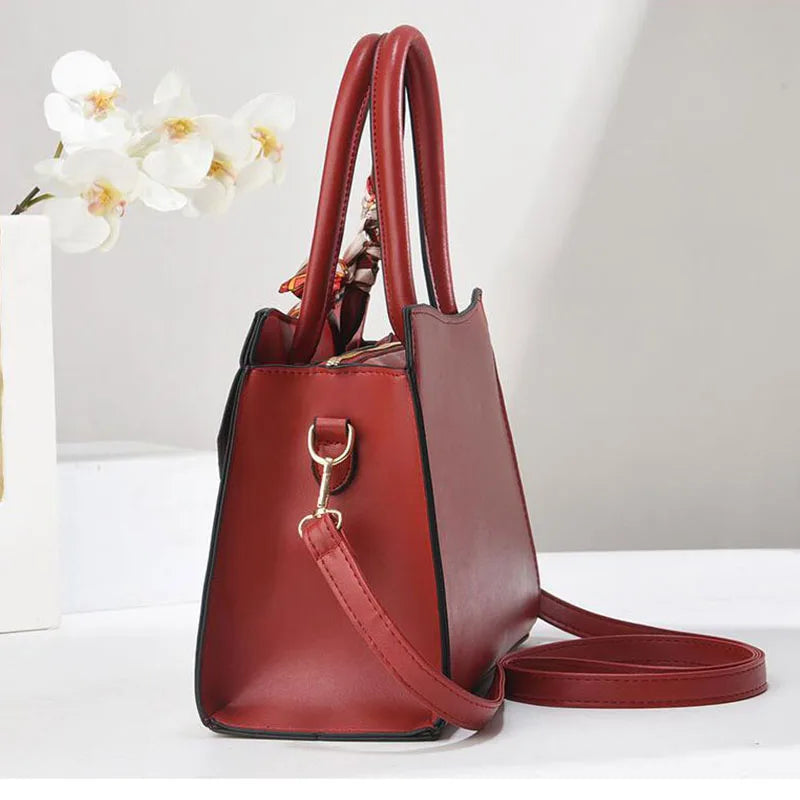 Soft Faux Suede Shoulder Bag – Square Everyday Handbag
