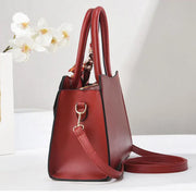 Soft Faux Suede Shoulder Bag – Square Everyday Handbag
