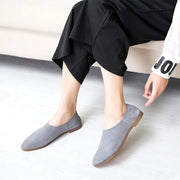 Women's Pointed Toe Leather Loafers – Shop at OWNLUXE