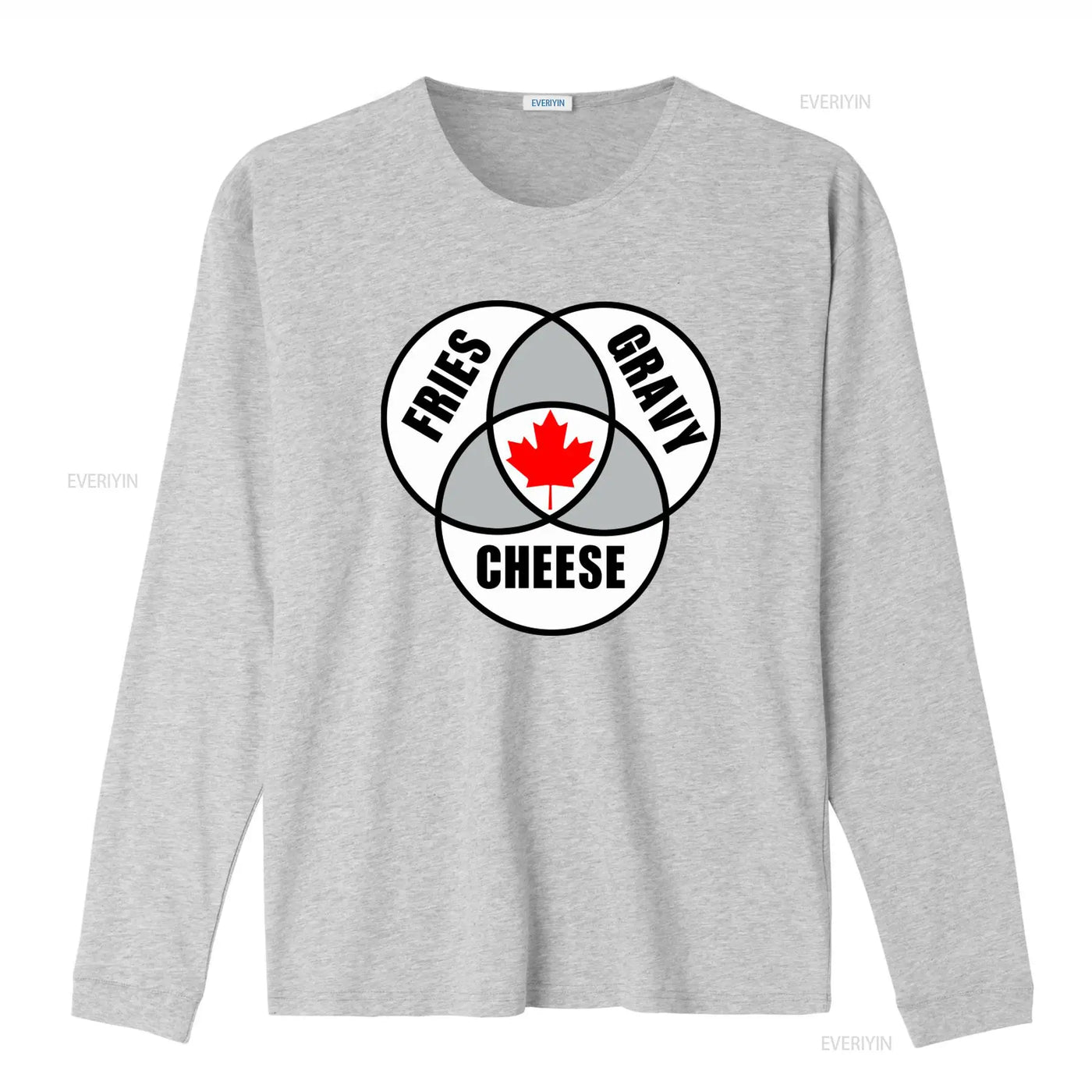 Canadian Poutine T-Shirt – Vintage Washed Maple Leaf Graphic Tee, S–6XL | OWNLUXE