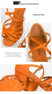Vennystyle Latin Dance Shoes – Soft Sole Girls & Women