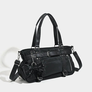 PU & Canvas Travel Duffle Bag | Sac de voyage en PU et toile