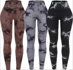 Load image into Gallery viewer, Seamless High-Waist Push-Up Yoga Leggings – Stretchy, Breathable &amp; Form-Fitting
