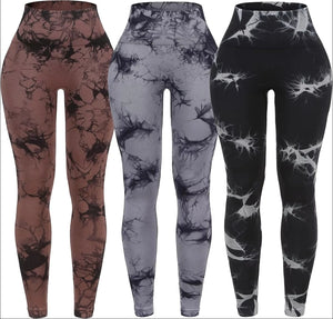 Seamless High-Waist Push-Up Yoga Leggings – Stretchy, Breathable & Form-Fitting