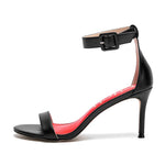 Load image into Gallery viewer, High heels sandals luxury brand 2025 summer new simple design wrap heel
