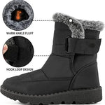 Load image into Gallery viewer, Waterproof Winter Boots for Women 2025 New Faux Fur Long Plush Snow Boots Woman Platform Shoes Warm Cotton Couples Ankle Boots
