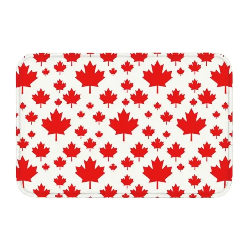 Canada Flag Doormat - Anti-Slip Floor Mat for Indoor & Outdoor