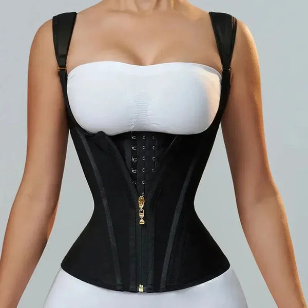 Colombian Waist Trainer Vest Body Shaper – Double Control