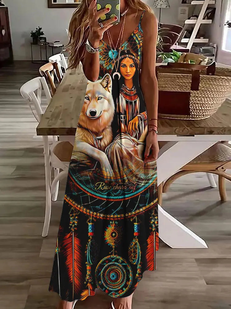 Bohemian Inspired Halter Dress – A Must-Have for Spring & Summer