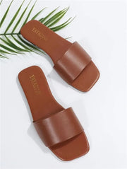 Women’s Platform Slide Slippers – Cushioned Outdoor Comfort
