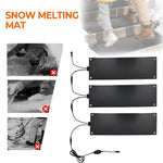 Load image into Gallery viewer, Graphene Heated Snow Melting Mat for Steps, Sidewalks &amp; Driveways
