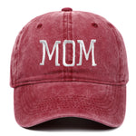 Load image into Gallery viewer, Mom and Dad letter embroidered baseball cap washed retro duckbill cap Father&#39;s Day Mother&#39;s Day best gift
