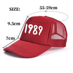 Load image into Gallery viewer, 🎤 Swiftie 1989 Baseball Cap – Unisex Summer Hat for Taylor Fans | Casquette Swiftie 1989 – Chapeau Unisexe pour Fans de Taylor
