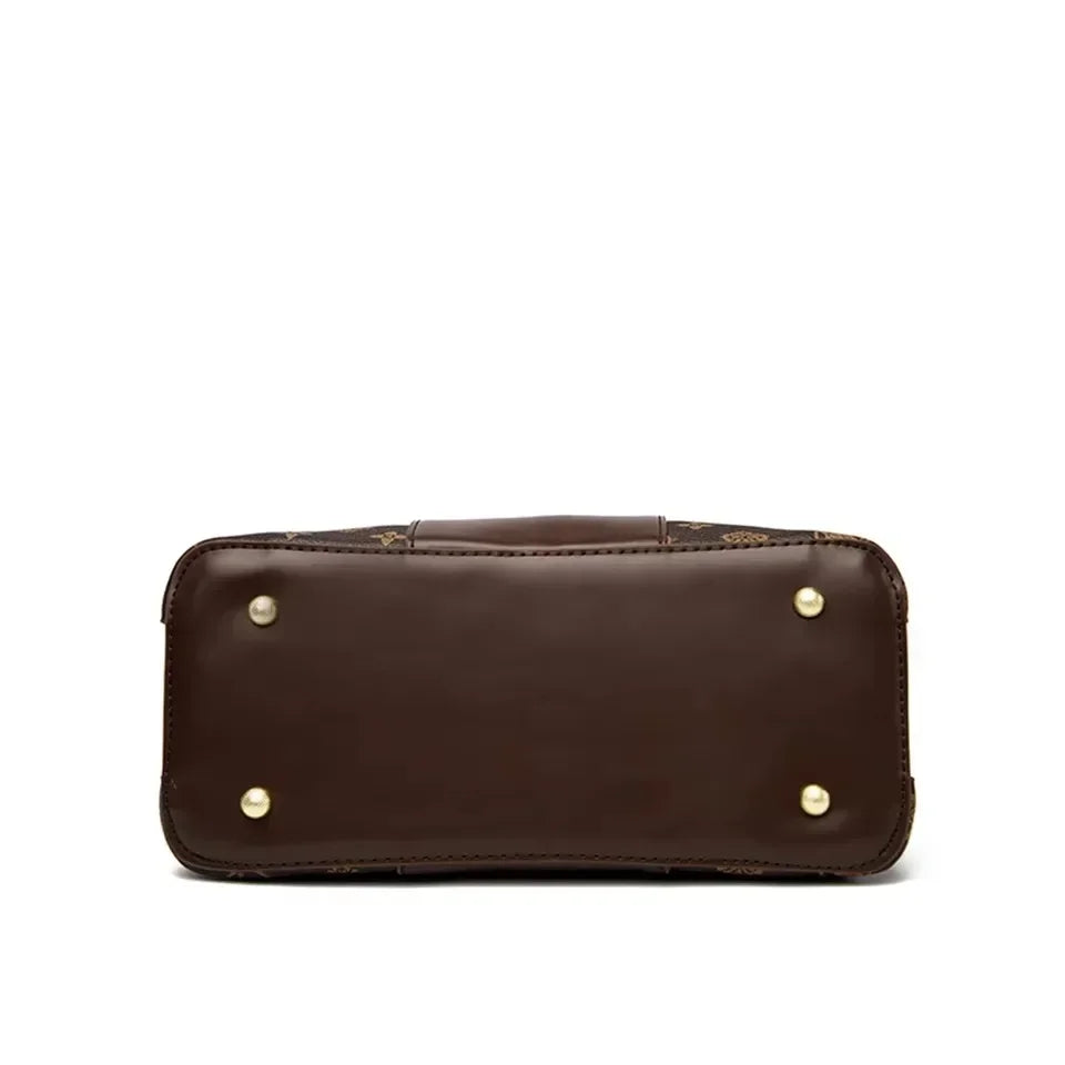 Animal Print Large Capacity Tote Bag - Soft Leather Crossbody | OWNLUXE