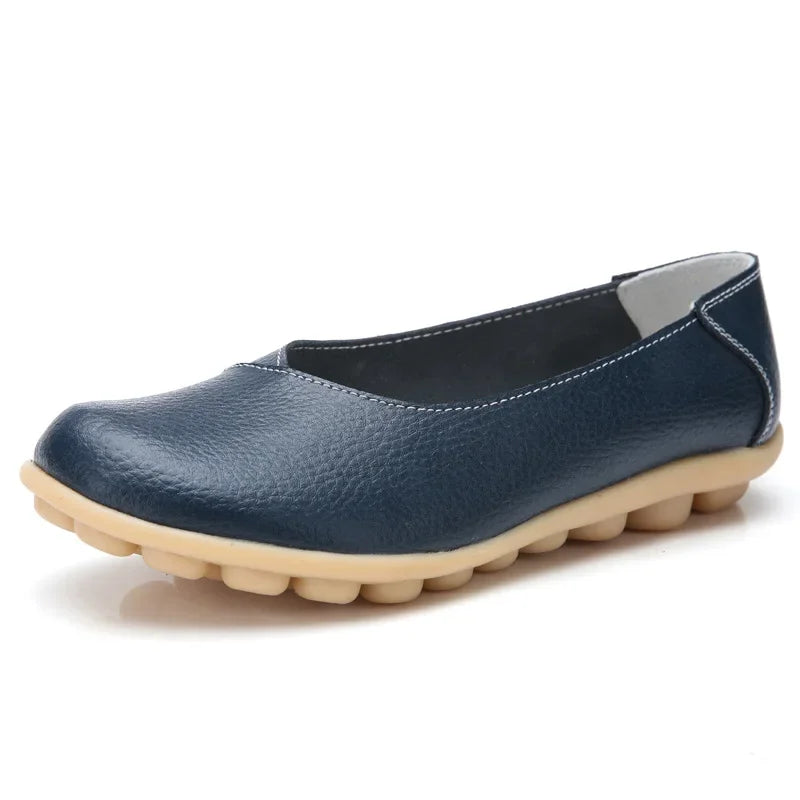 Women's Genuine Leather Loafers | OWNLUXE