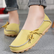 Women's Leather Plus-Size Loafers (Khaki) – Shop at OWNLUXE