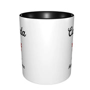 Maple Leaf Canada Canadian Is My Happy Place Mug Funny Ceramic Coffee Cups Tea Mugs Milk Cup Drinkware Gift for Friends