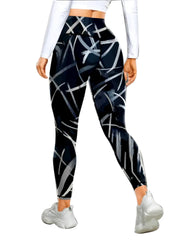 Seamless High-waisted Nude Felling Printed Pants Women's | OWNLUXE