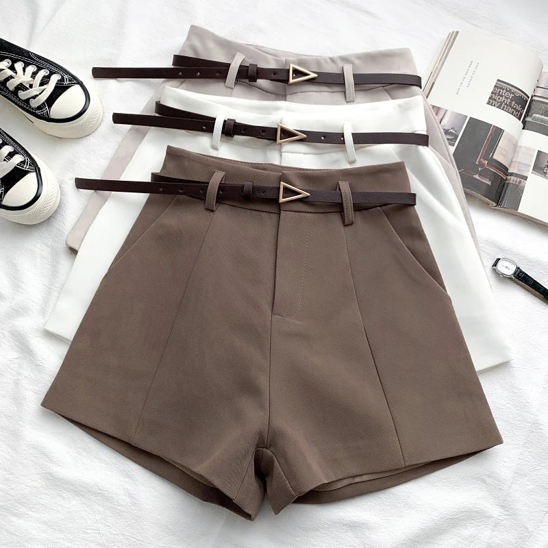 Women's High-Waist Vintage Shorts | OWNLUXE