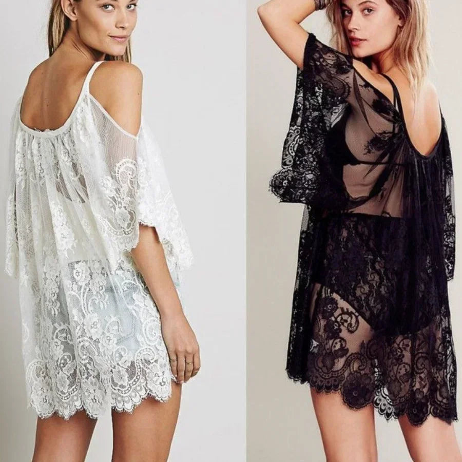 Women's Lace Swim Cover-Up | OWNLUXE