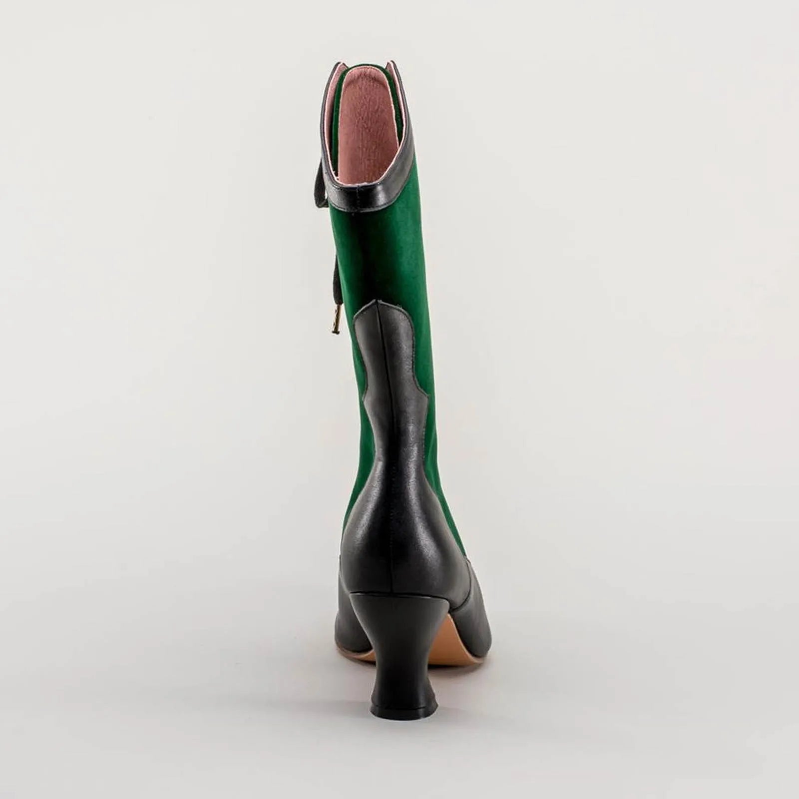 Sexy Canvas Motorcycle Boots – Ankle-Length Spike Heels with Fur & Animal Print