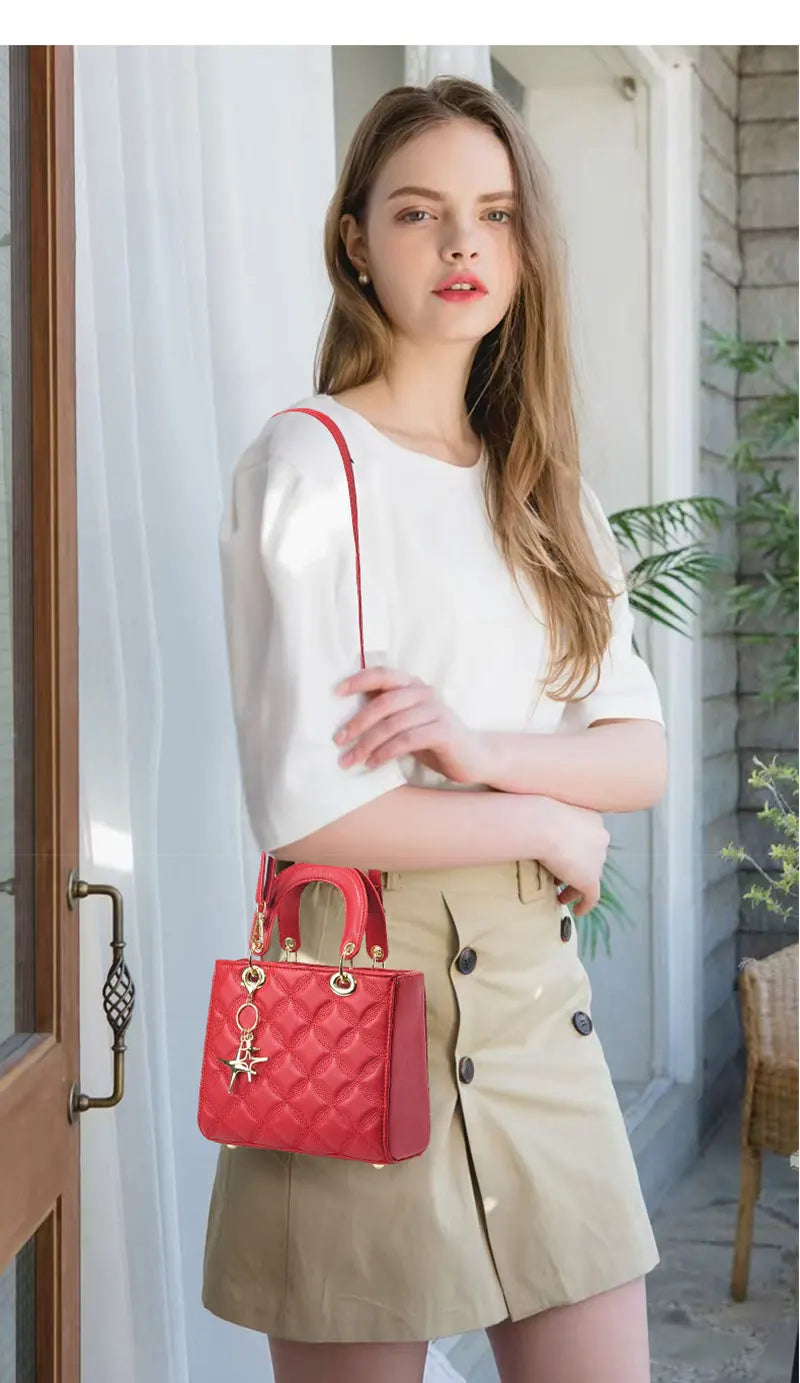 Women's Designer Shoulder Bag - Large Capacity Crossbody Handbag