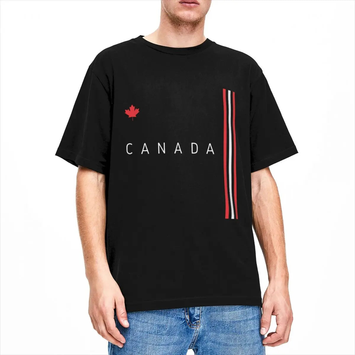 Canada Flag National Culture T-shirt Men Fashion Pure | OWNLUXE