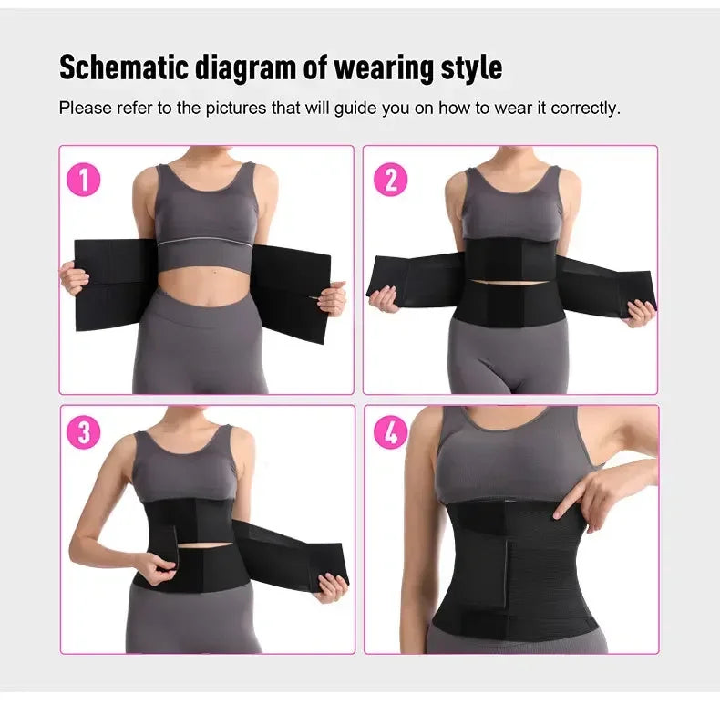 Triple Wrap Waist Cincher Belt – Tummy Control Shapewear | OWNLUXE