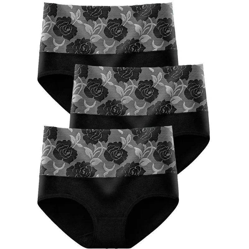 Women's High-Waist Cotton Briefs 3-Pack | OWNLUXE