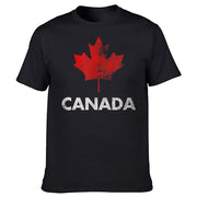 Vintage Canada Flag Graphic Tee – Streetwear Style | OWNLUXE