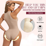 Load image into Gallery viewer, Round Neck Body Shaper Bodysuit Waist &amp; Hip Enhancer
